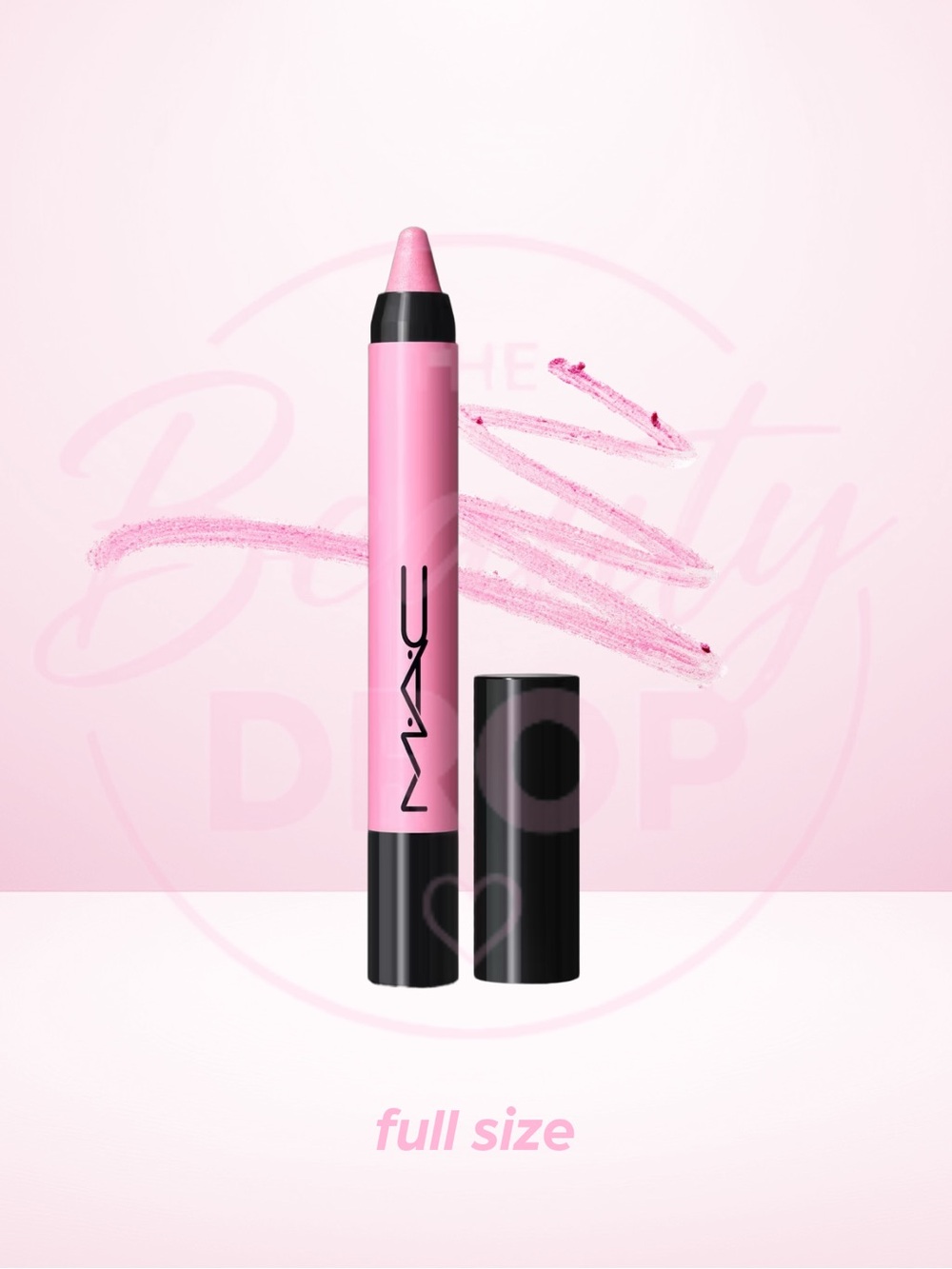 MAC Cosmetics Dazzlelips Crayon Spaced Out pink